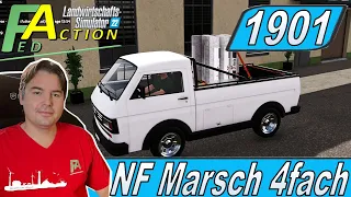 LS22 #1901 Jetzt stimmt die Palette Netzrolle #NFMarsch4fach #farmingsimulator22 #letsplay