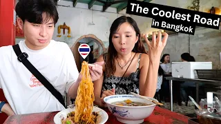 STREET FOOD in Bangkok New Road - Song Wat 🇹🇭Amazing Food Adventure! (ถนนทรงวาด)