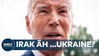 JOE BIDEN: Peinlicher Aussetzer! US-Präsident verspricht sich bei Frage nach Wladimir Putin