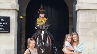 The horses revenge some of the best bites #horseguardsparade