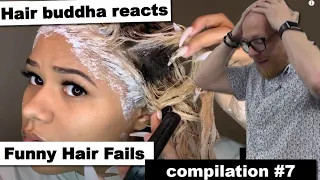 She wanne go to blond ! - Hair Buddha reaction video #hair #beauty