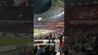 Hannover 96 vs 1.FC Kaiserslautern choreo 2. Bundesliga 🇩🇪 28.01.2023 #shorts