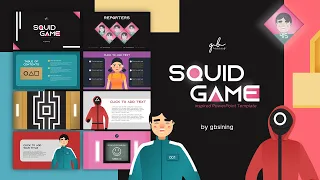 Squid Game inspired PowerPoint Template | gbsining
