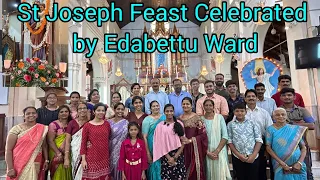 St Joseph Feast Mass Celebrated by Edbettu Ward at Milagres Cathedral Kallianpur #praveenafernandes