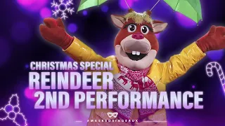 REINDEER Performs ‘Underneath The Tree’ By Kelly Clarkson | The Masked Singer Christmas Special