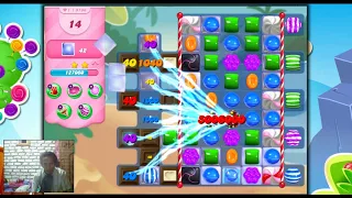 Candy Crush Saga Level 3736, Sugar Stars - No Boosters