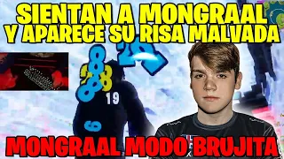 SIENTAN A MONGRAAL Y APARECE SU RISA MALVADA