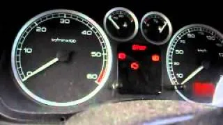Peugeot 307 cold start fail