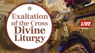 Live: The Exaltation of the Cross. Divine Liturgy. Russian Orthodox Service. September 27, 2021