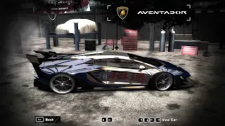 NFS Most Wanted Aventador full junkman