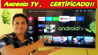 Smart TV with Android TV, ... THE IMPORTANCE OF THE CERTIFICATE!