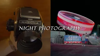 Everything You Need to Shoot Film at Night | Fiesta Mexicana Carnival Photos on Fuji Pro 400H
