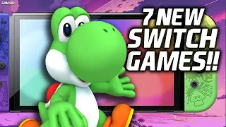 7 New Nintendo Switch Games Were Just Announced + PS Exclusive!