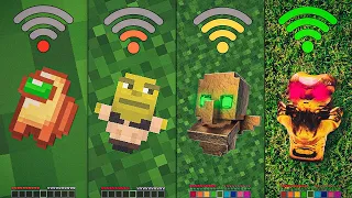 totem on undying with different Wi-Fi in Minecraft