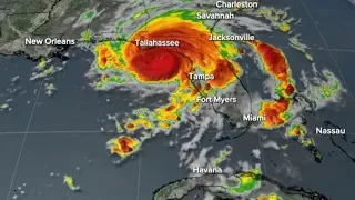 Hurricane Idalia strengthens into a powerful Category 4 storm as it nears Florida's Big Bend region