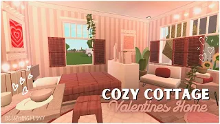 Cozy Cottage Valentines Home: Bloxburg House Build | No Gamepass