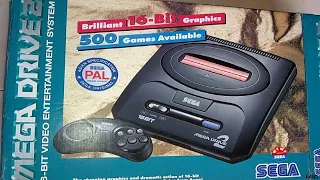 Sega Mega Drive 2 - Оригинал - через 15 лет из шкафа