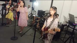 Missioned Souls - (live) family band cover of ONE WAY TICKET by Eruption