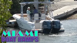 They Hit The Dock!! | Miami Boat Ramps | Boynton Beach