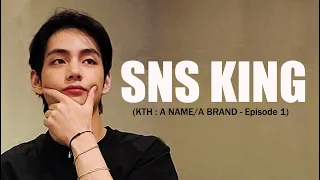 Kim Taehyung : SNS King (BTS V records on Social Medias : 2013-2021)