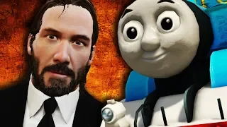 GTA V PC - John Wick, Thomas o Trem, Ultimato e Mais (MODS)