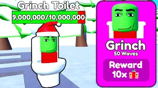 I Played GRINCH MODE in Toilet Tower Defense...