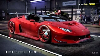 Need for Speed Heat - Lamborghini Huracan Spyder 2018 (BodyKit 2) - Customize | Tuning Car