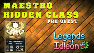 Legends of idleon How to unlock Maestro class | Maestro class Secret Quest