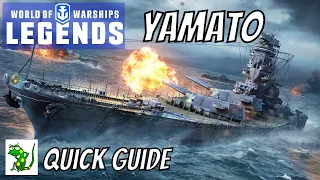 Yamato (Legendary Battleship) - World of Warships Legends - Guide & Gameplay