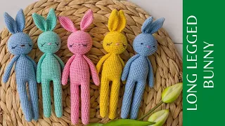 PART 1/ HOW TO CROCHET LONG LEGGED BUNNY