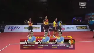 Malaysia vs Thailand Final sepak takraw