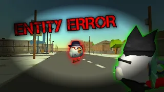 Я ПРИЗВАЛ ENTITY ERROR В ЧИКЕН ГАН!CHICKEN GUN!ХОРРОР