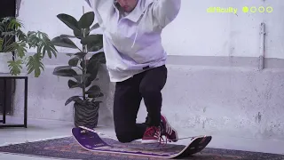 GiBoard Balance Board Trick Video - Knee Stance