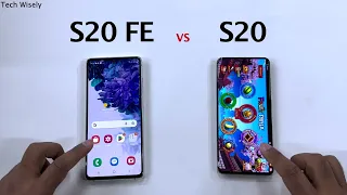 SAMSUNG S20 vs S20 FE - Speed Test