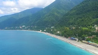 Beach of Gagra Abhazia