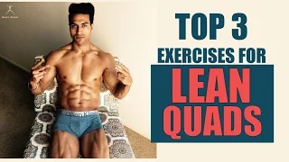 Top 3 Exercises to build LEAN QUADS | Guru Mann's pick