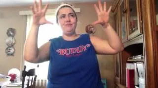 Part 1 of pop medley in sign language