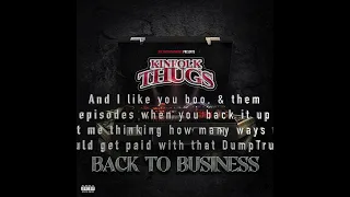 KINFOLK THUGS - Dump Truck (Back It Up And Dump It song) - (Lyric Video)