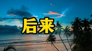 半吨兄弟 烟嗓版《后来》/原唱:刘若英/『后来 终于在眼泪中明白有些人 一旦错过就不在』Pinyin 動態歌詞lyrics/Chinese Song