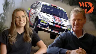 Malcolm Wilson opens up to Hollie McRae about life with her Dad at M-Sport