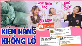 Unbox kiện hàng boom SHOPEE khổng lồ hơn 1 triệu: Hàng chán chả buồn nói