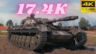 T-100 LT  💥17.4K Spot + Damage   World of Tanks #WOT Tank Game