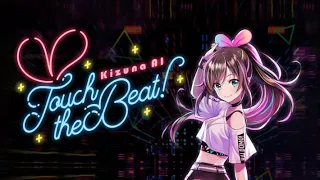 Kizuna AI : Touch the Beat movie. Virtual Reality game demo on Oculus Meta Quest 2. Anime girl. AMV