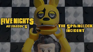 FNAF Movie The Springlock Incident Plus Intro Sequence in Lego (Blender Animation)