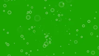 New Bubble green screen video 2019