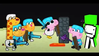 Peppa vs Dream: Quien es el Mejor Speedrunner de Minecraft?