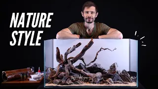 Nature Aquarium AQUASCAPE TUTORIAL - 90p Ryoboku