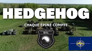 Exercise Hedgehog 2022. French, British, Danish & Estonian troops Battle it out.