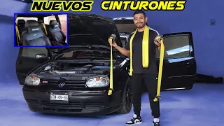 CAMBIAMOS LOS CINTURONES DEL  GTI MK4 / Miganezz