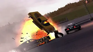 Burnout 3: Takedown Intro Remake In Crashday